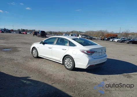 2016 Hyundai Sonata Hybrid Se from USA, damaged, VIN KMHE24L14GA010946